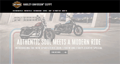 Desktop Screenshot of harley-davidsonegypt.com